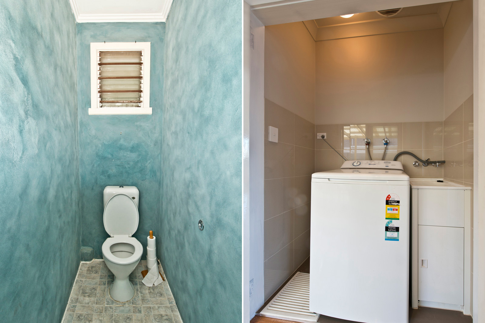 Cherie-Barber_Renovating-For-Profit_Altona-Meadows_Toilet-Laundry-Before-After